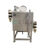 550L brændstoftank i rustfrit stål